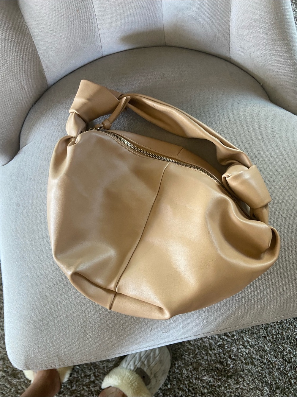 Soft Slouch Hobo Bag in Camel